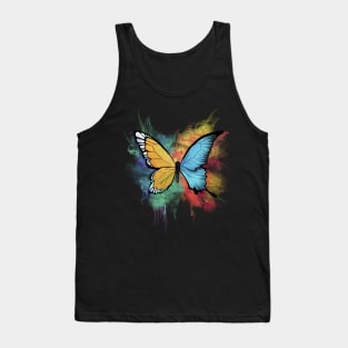 "Gynandromorph" Watercolor series 2/5 Tank Top